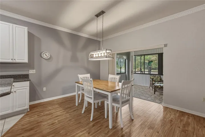 Breakfast nook