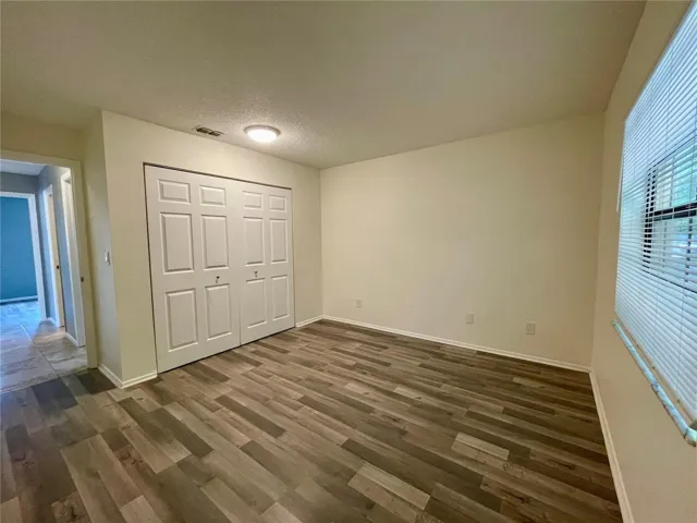 Double closets in Primary bedroom