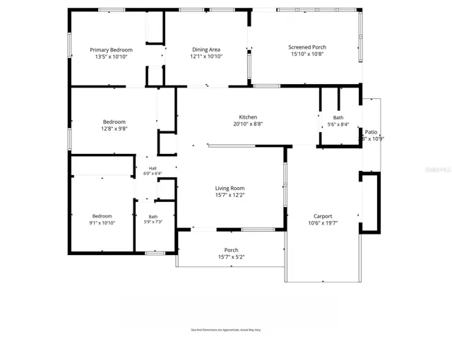 Layout of the house