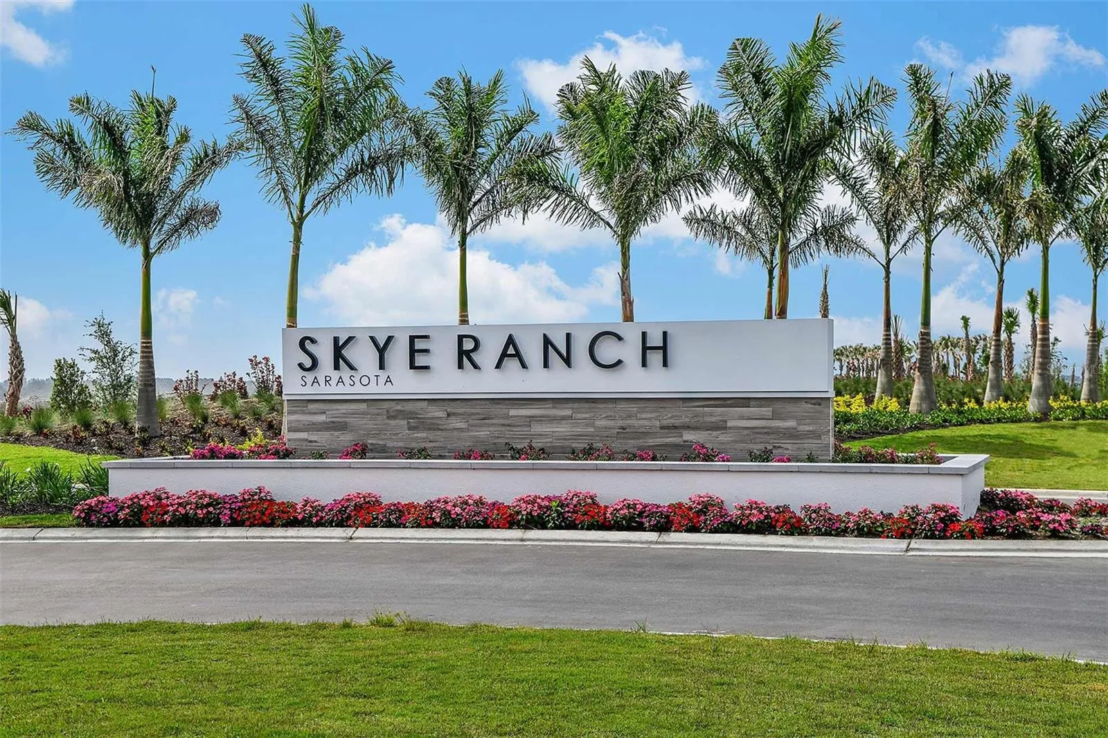 Esplanade at Skye Ranch Community Entrance