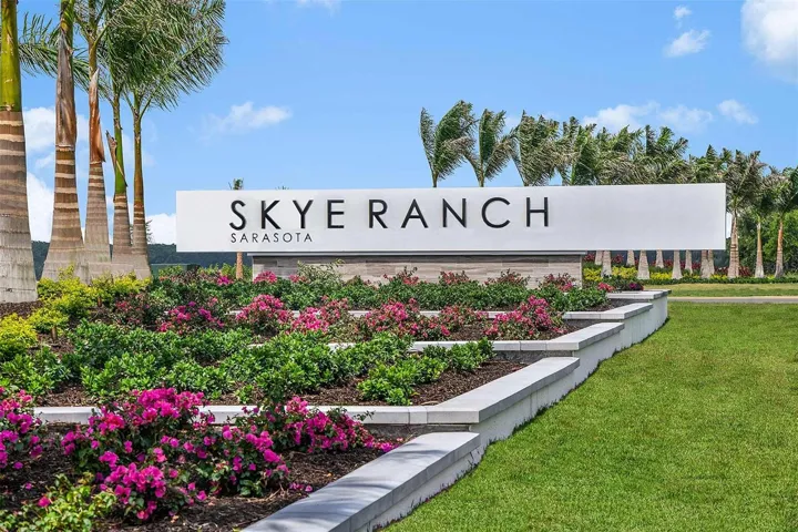 Esplanade at Skye Ranch Community Entrance