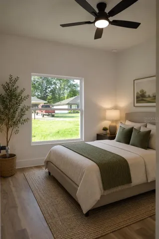“Some images have been virtually staged using AI to illustrate potential furnishing. Property is currently unfurnished.”