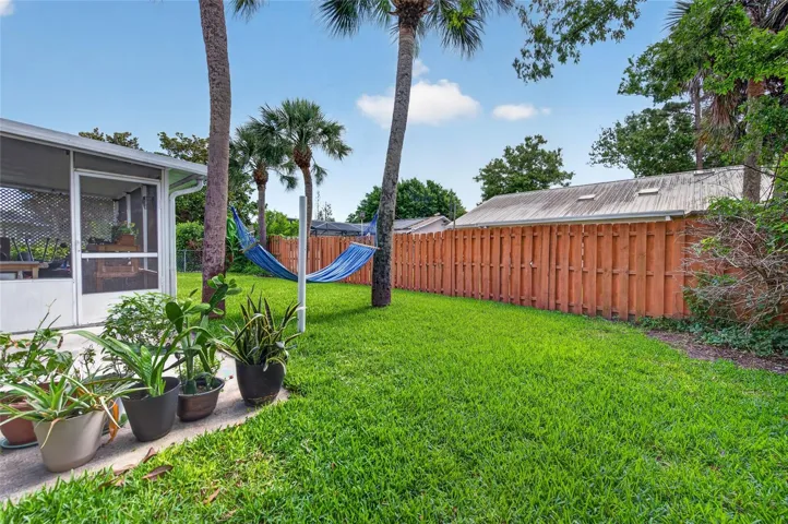 FENCED YARD