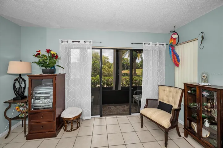 Living Room and sliding doors
