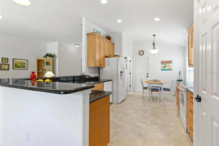 Eat in Kitchen with separate dinette area...