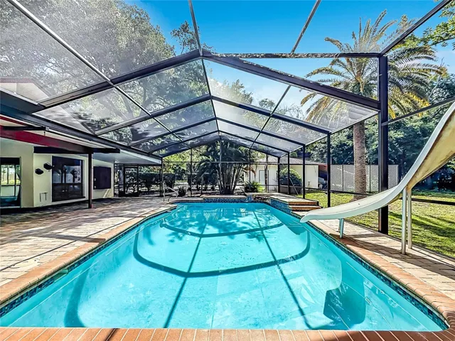 Outdoor Living Space and Pool Area