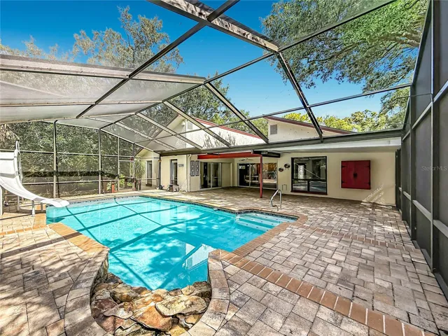 Outdoor Living Space and Pool Area