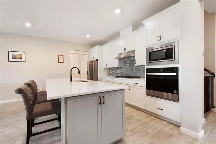 Bright Kitchen with Quartz Counters