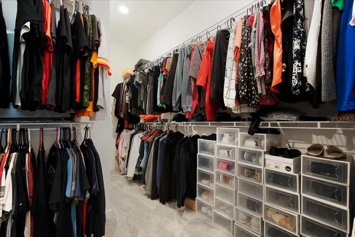 Huge Primary closet