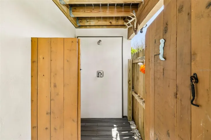 outdoor shower