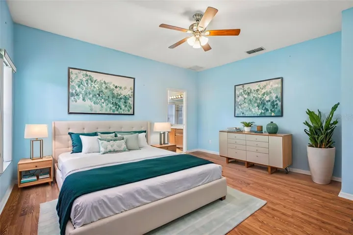 Master Bedroom Virtually Staged