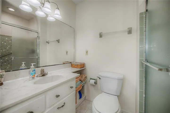 Master bedroom sink and vanity.