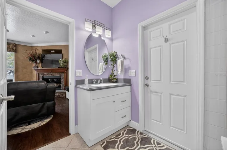 First floor full bath