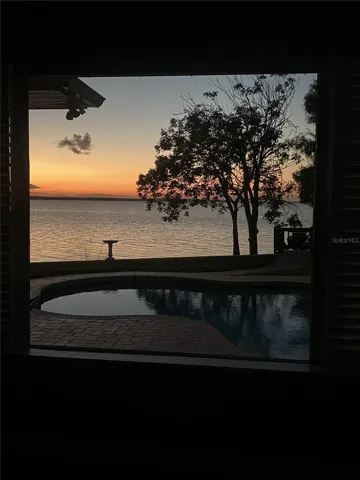 Breathtaking sunsets over the lake