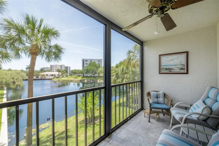 Florida Room. Also, Provided Tinted Vinyl Shades (Not Pictured)