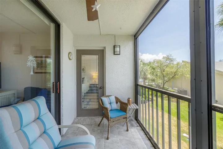 Florida Room. Also, Provided Tinted Vinyl Shades (Not Pictured)