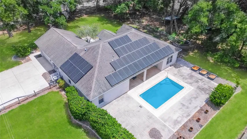 Back Porch and Pool