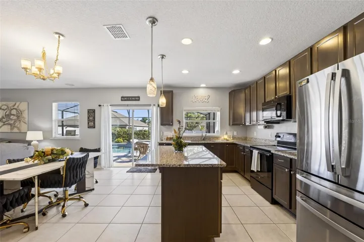Granite Counters in Kitchen
