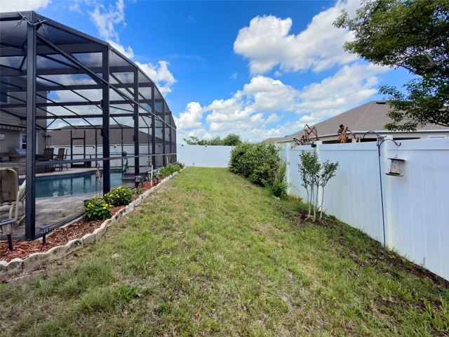Fenced Backyard