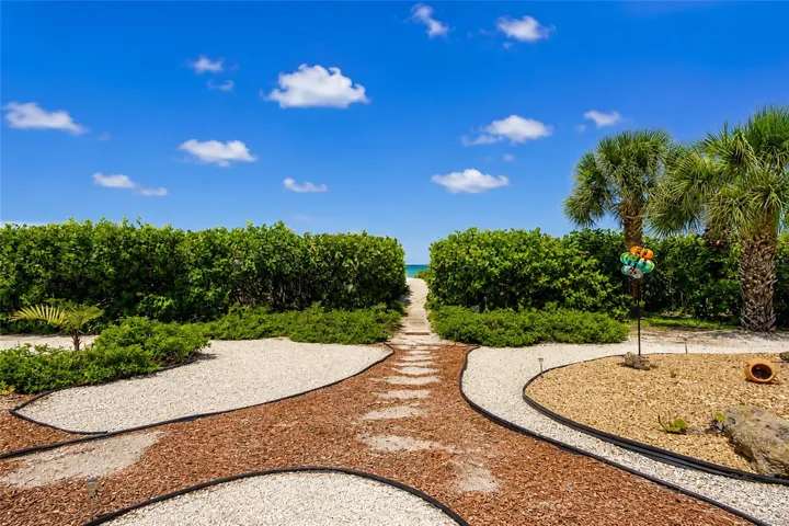 Private Beach access path