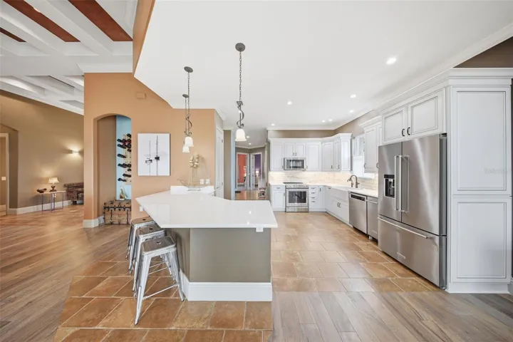 Completely remodeled kitchen completed in 2024