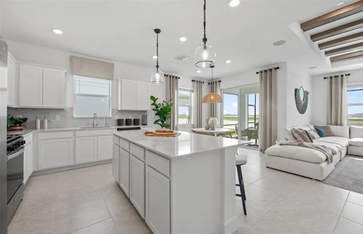 Photos are from a furnished model. Options for this home may vary.