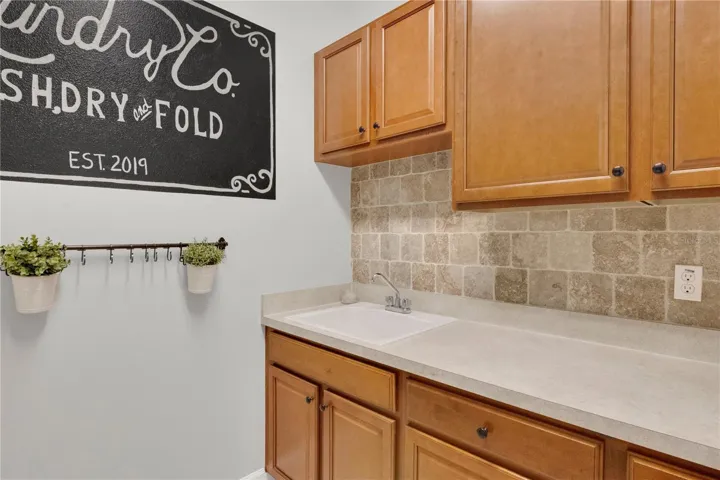 Down Stairs Laundry Room