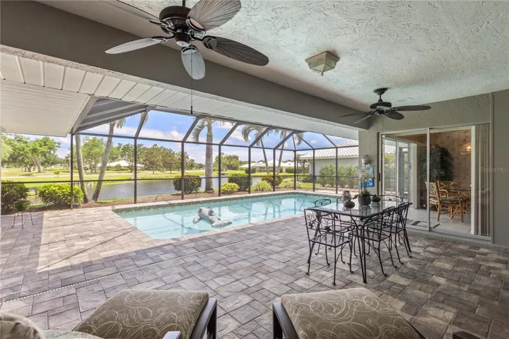 Covered patio
