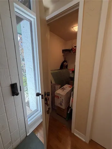 Entry closet