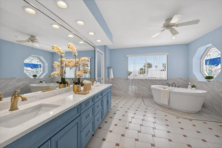 Master bathroom