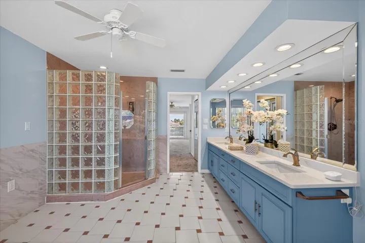 Master bathroom