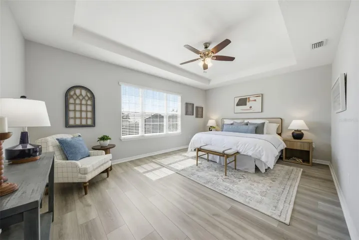 huge primary suite