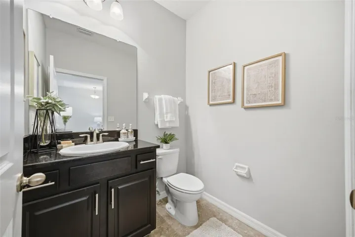 main floor half bath