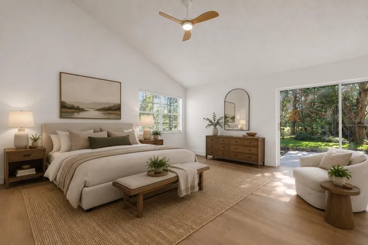 Primary Bedroom (virtually staged)