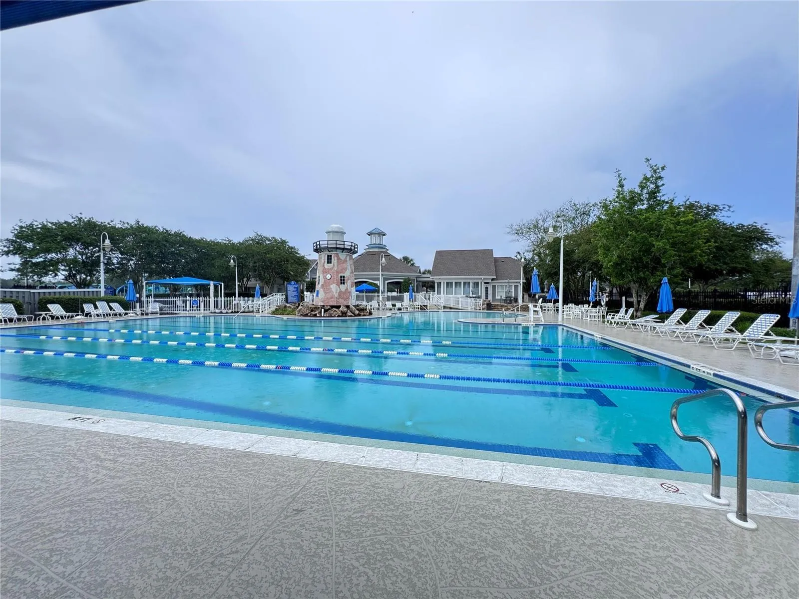 community resort-style pool and clubhouse