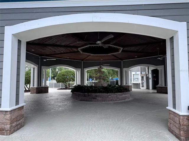 Pool area.