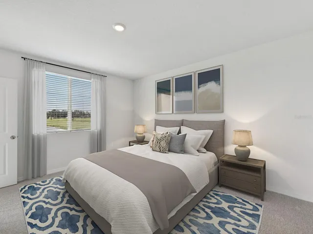 Interior photos are not of the actual home but are photos of the builder home with same floorplan with similar interior finishes and features. Photo uses virtual staging.