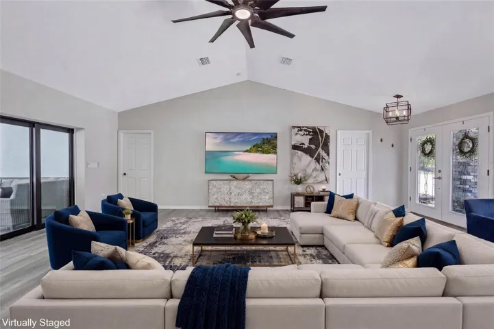Great Room - Virtually Staged