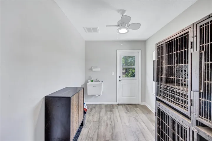 Mudroom Room - Dog Room with Utility Sink & Exterior Access