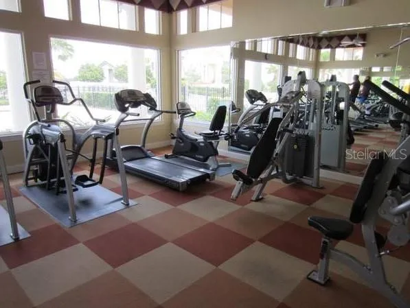 Clubhouse gym