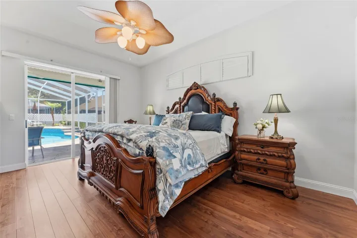 Primary Suite with Pool View!