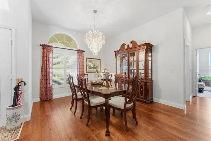 Formal dining for the larger gatherings