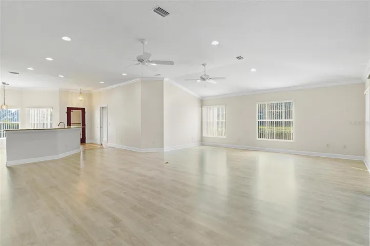 Living Area overlooking kitchen