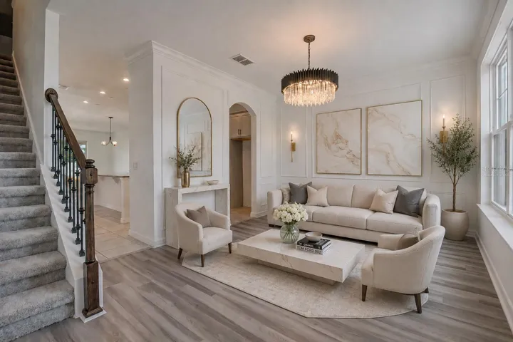 *Some marketing images have been AI-assisted and virtually staged to illustrate the property’s potential layout, design, use of space, and possible aesthetic enhancements. Certain photos may include digitally enhanced visualization of furnishings, décor, finishes, landscaping, or cosmetic elements for marketing and illustrative purposes only. Actual property conditions, features, finishes, fixtures, and appearance may vary, and buyers are encouraged to independently inspect the property to verify all present conditions.*