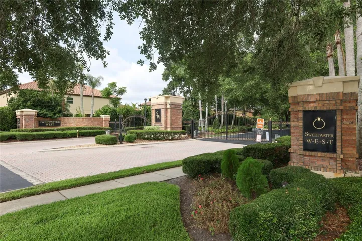 Gated Entrance of Sweetwater West
