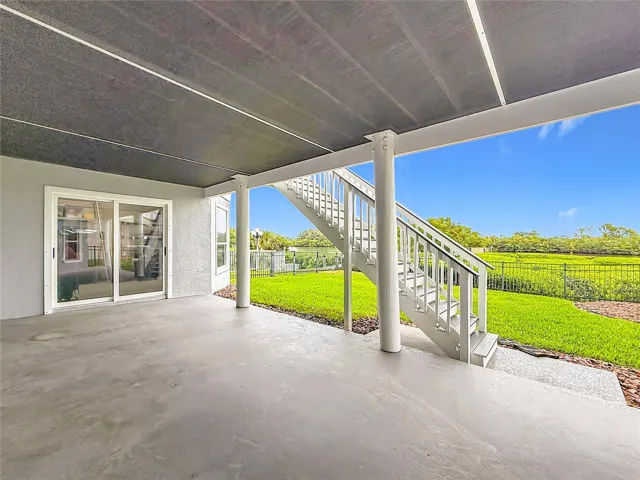 Endless outdoor fun awaits on this versatile lower-level patio