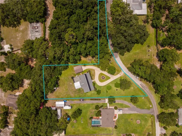 Aerial View Showing Approx. Property Outline