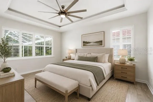 Primary Bedroom - Virtually Staged
