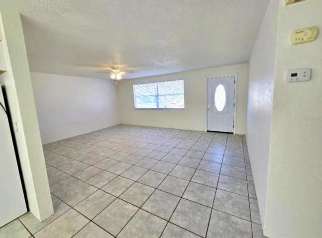 living room facing front door
