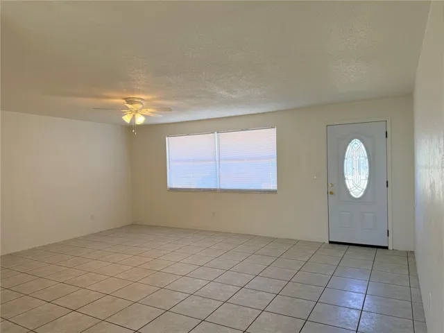 living room facing front door